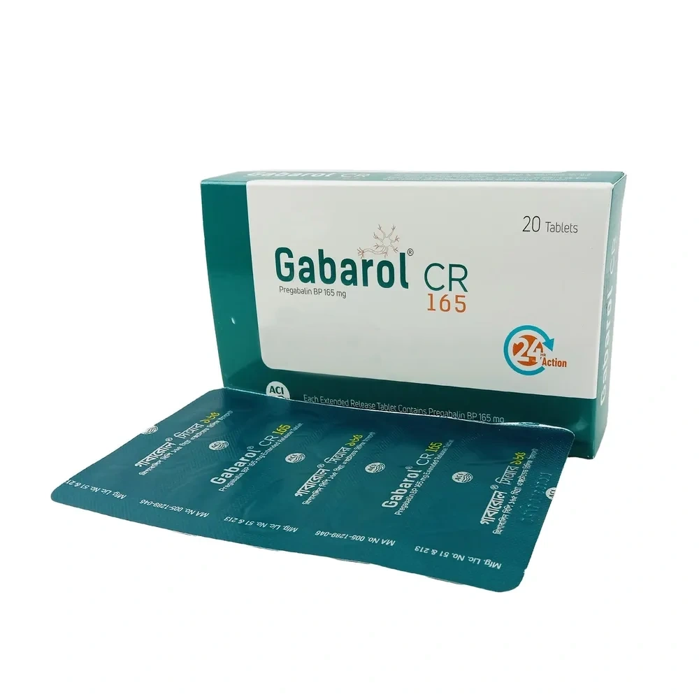 Gabarol CR 165mg 20's