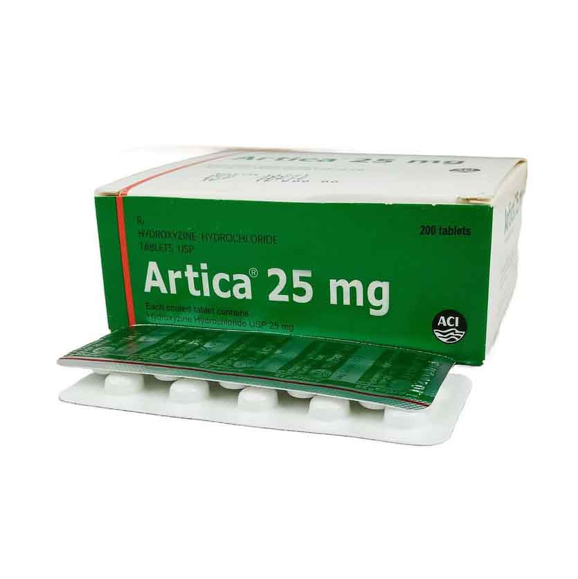 Artica 25mg 200's