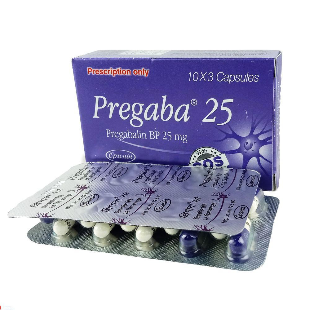 Pregaba 25mg 30's