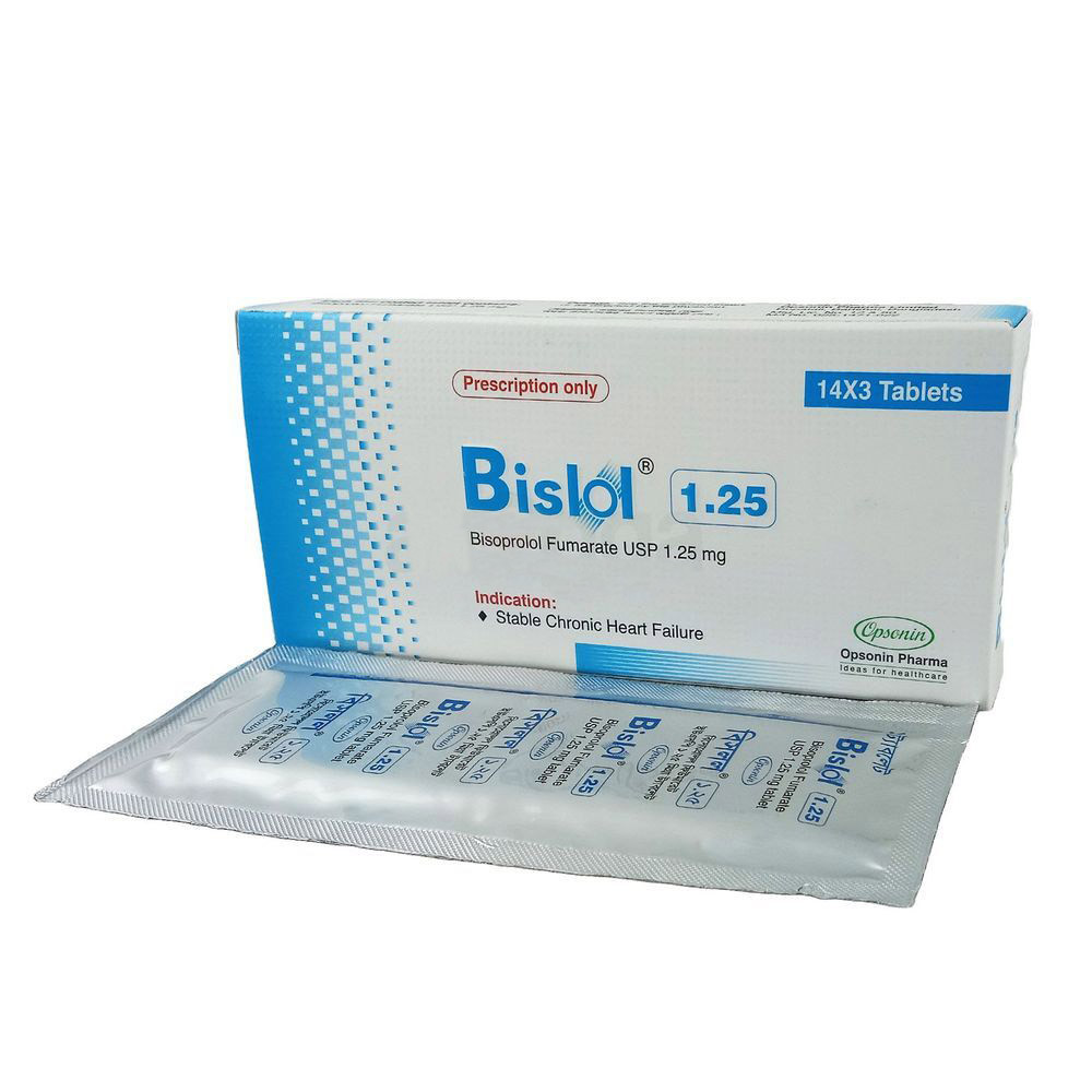 Bislol 1.25mg 70's