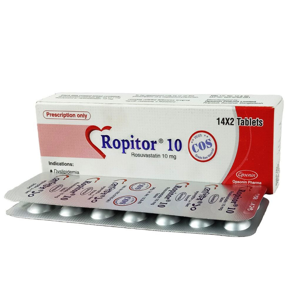 Ropitor 10mg 28's