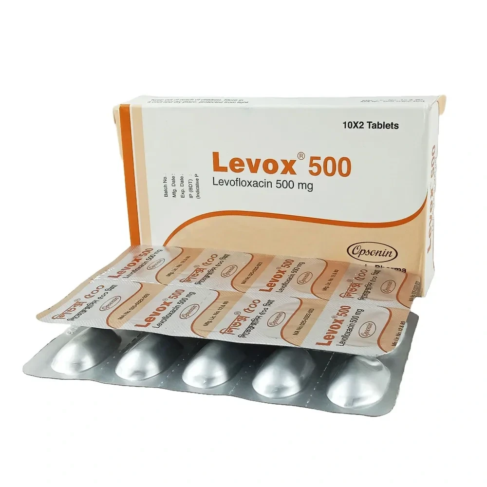Levox 500mg 20's