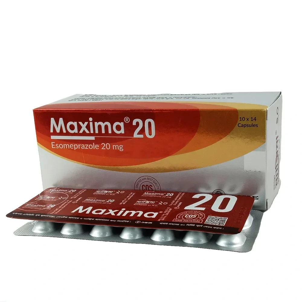 Maxima 20mg cap 140's