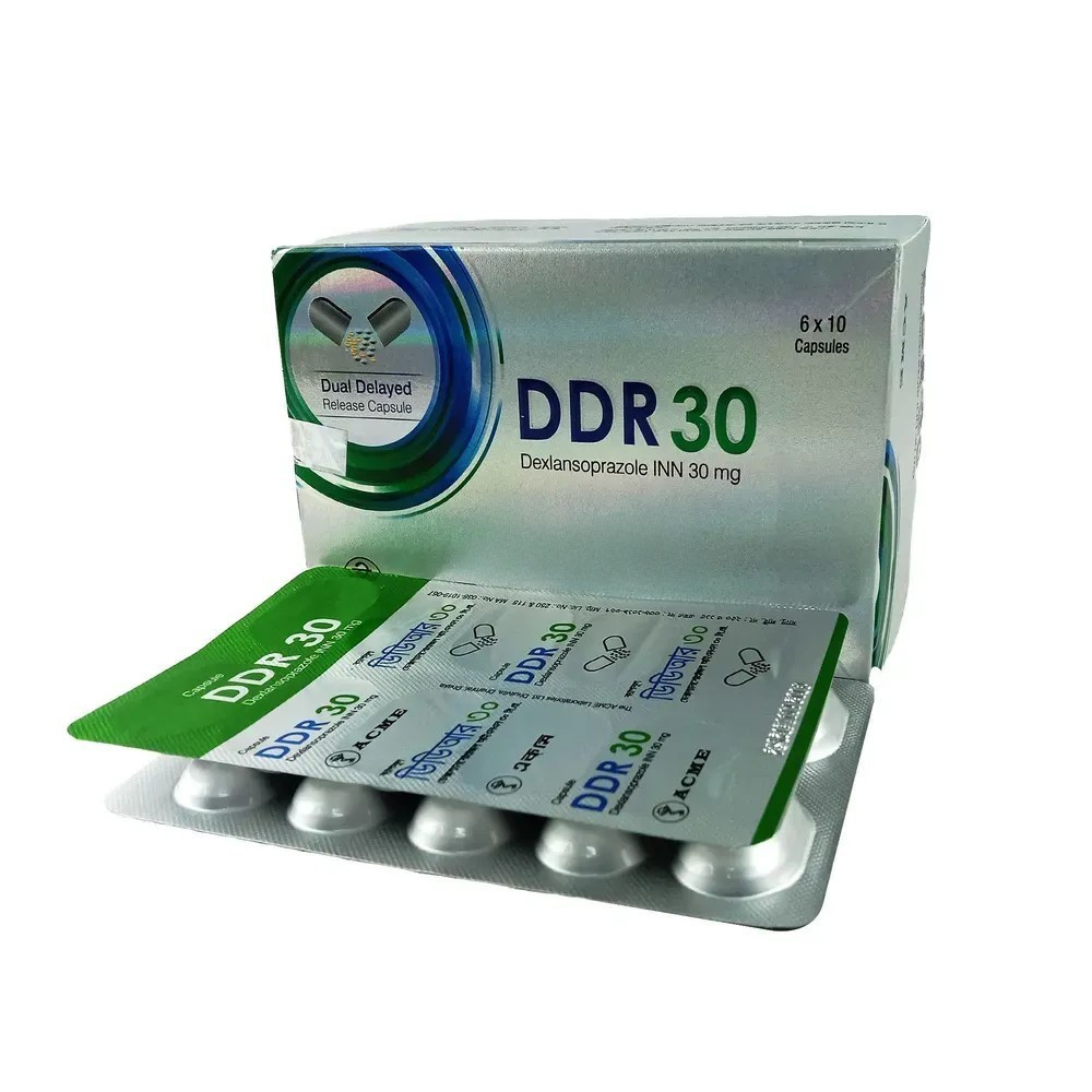 DDR 30mg 60's