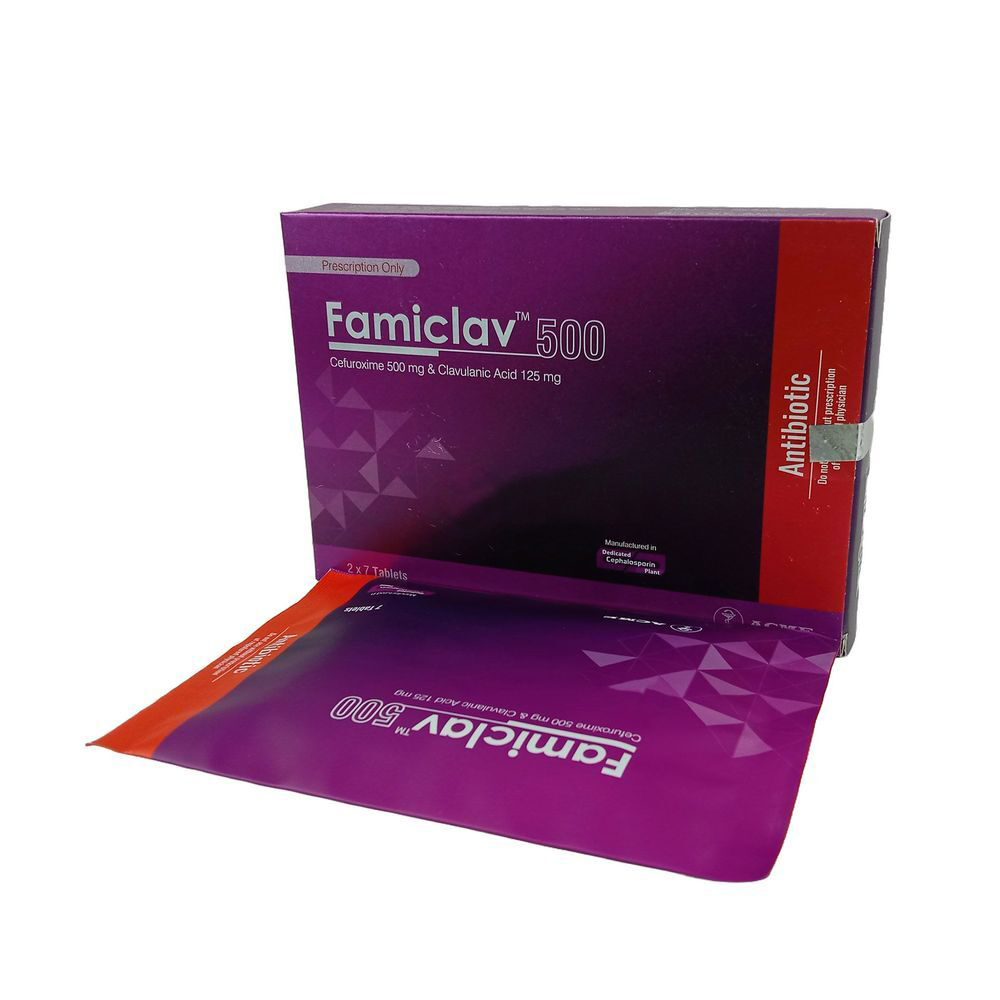 Famiclav 500mg 14's