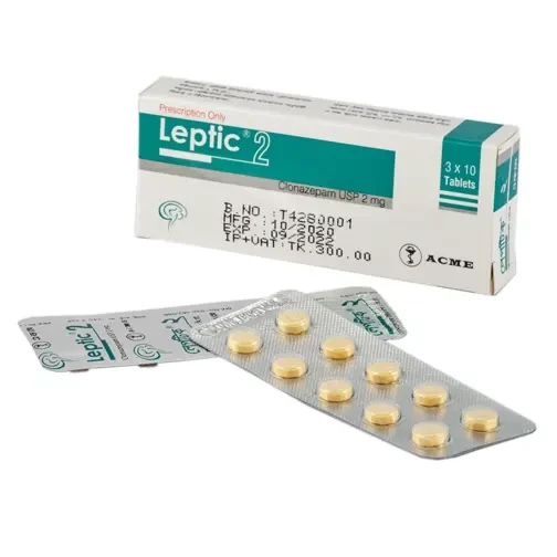 Leptic 2mg 50's