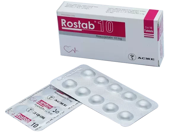 Rostab 10mg 30's