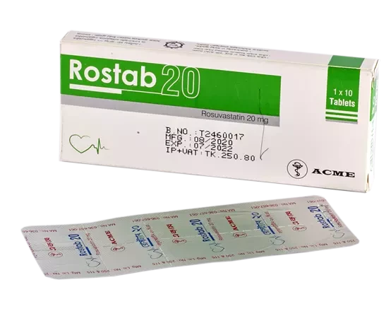 Rostab 20mg 10's