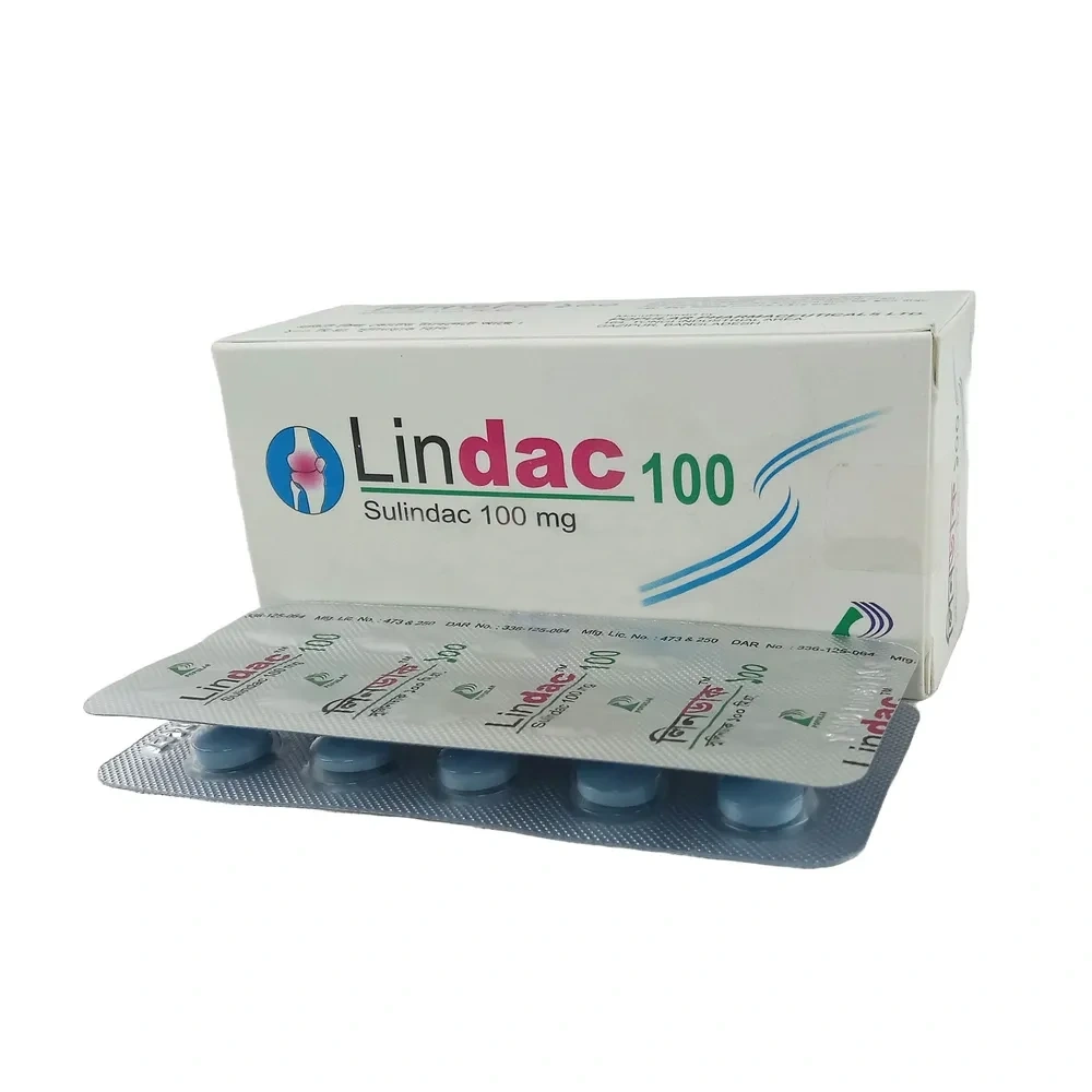 Lindac 100mg 50's