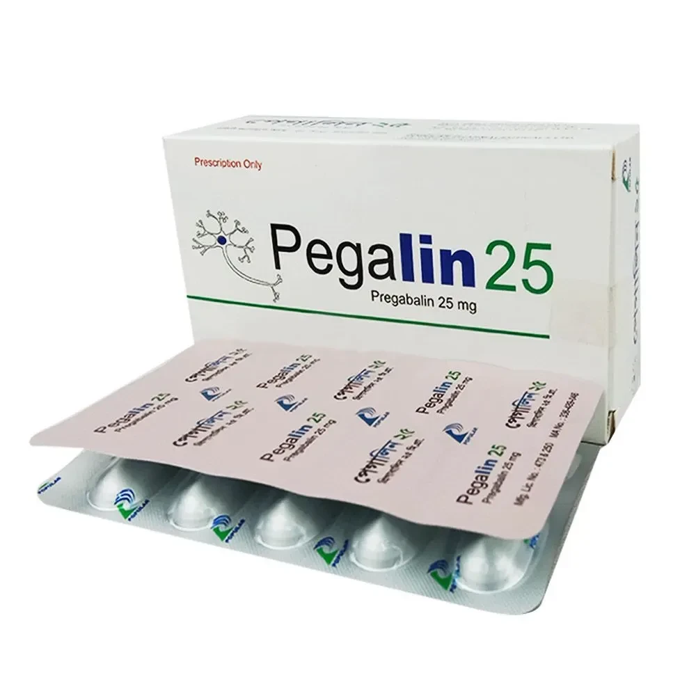 Pegalin 25mg 50's