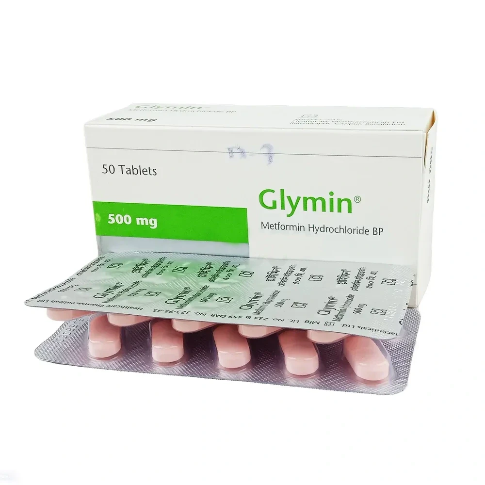 Glymin 500mg 50's