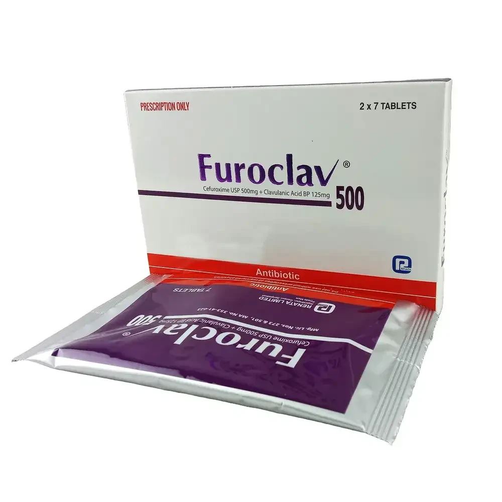 Furoclav 500mg 14's