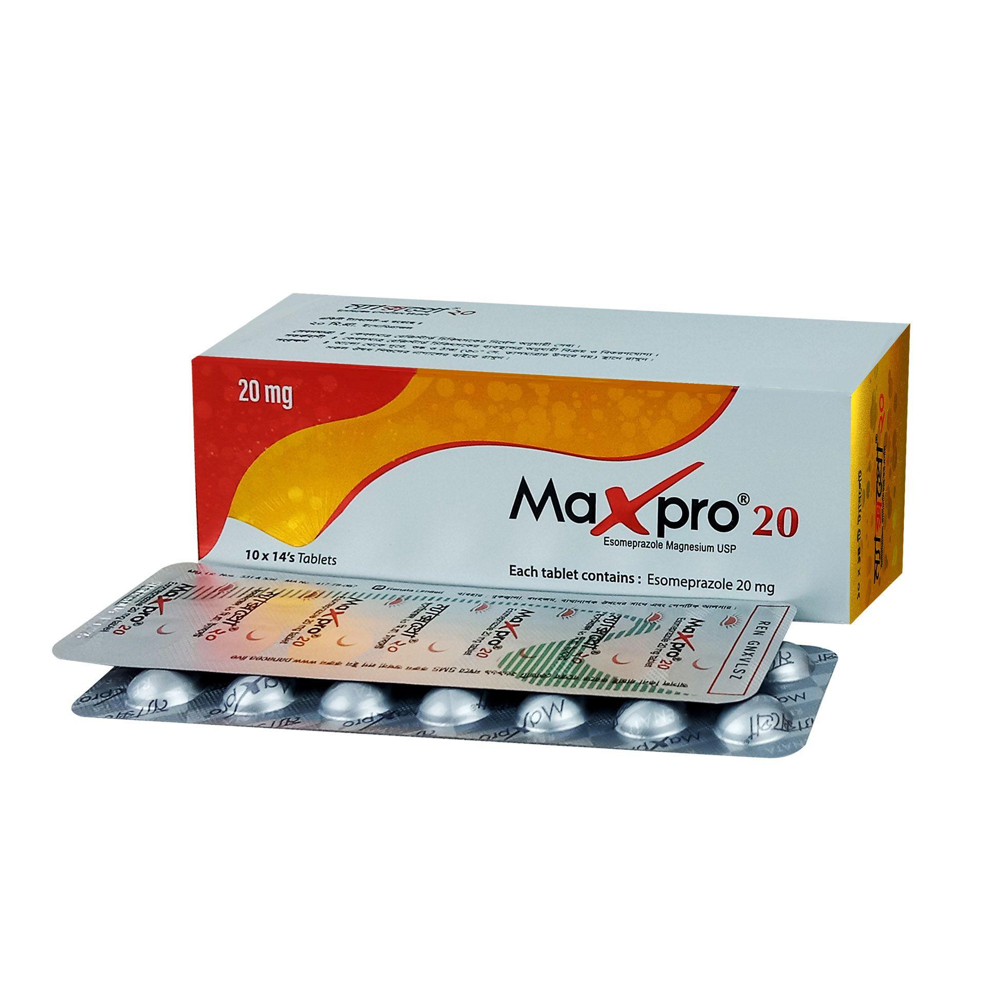 Maxpro 20mg Tab 140's